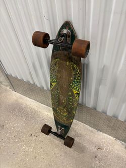 Arbor 1995 California Skateboard – 39" – Artwork by Dave Kinsey – 65 mm Wheels.. rare find .$75