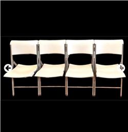 Set 8 Lifetime Folding Chairs