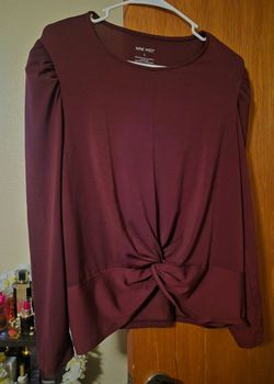Nine West Shirt Long sleeve Top