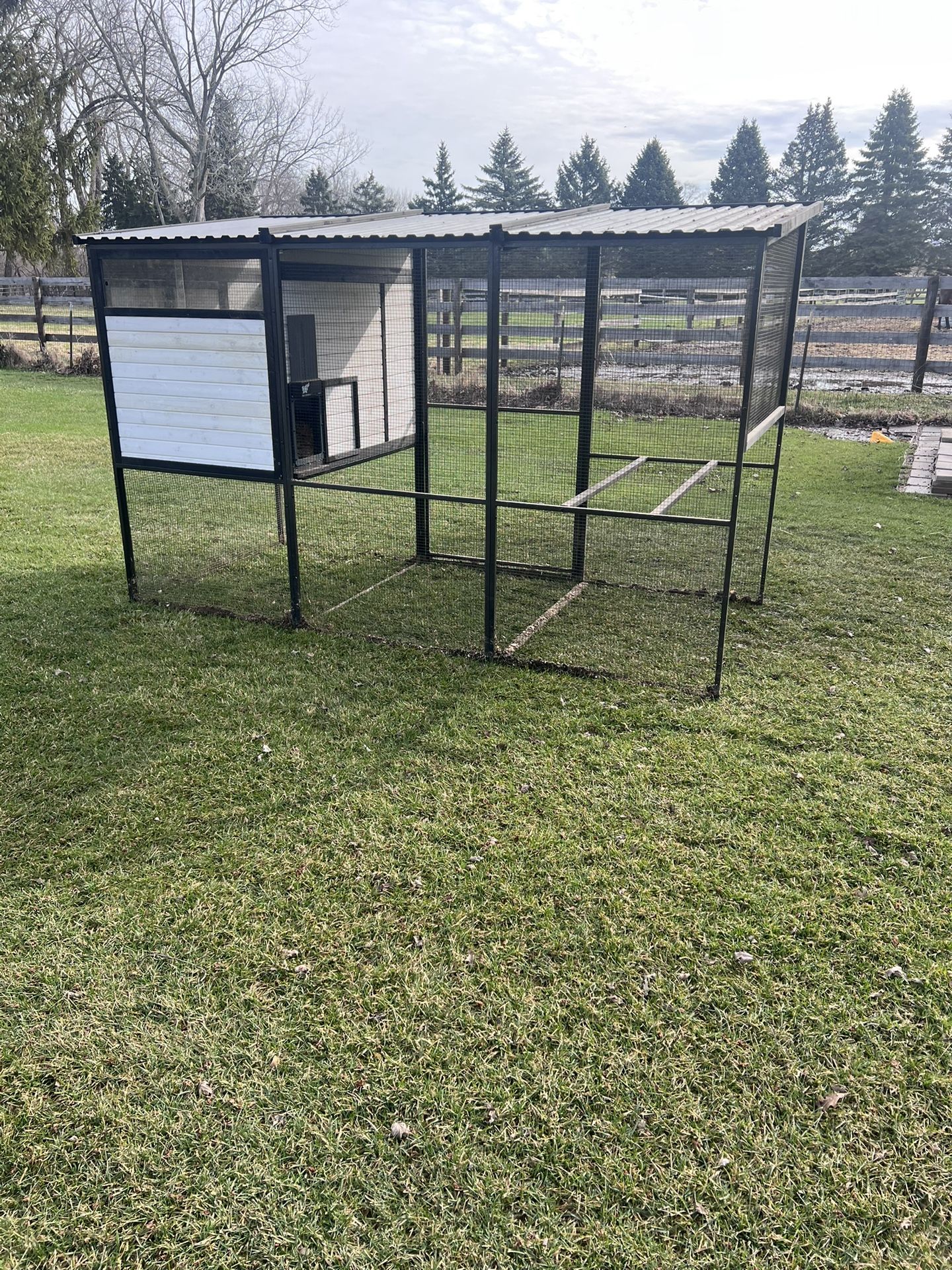 8 Chicken coop and pen