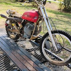 1974 1/2 Penton 250 Enduro Dirtbike Very Rare