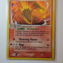 Typhlosion Nintendo PROMO CARD 