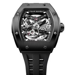 TSAR BOMBA Elemental Series Quartz watch black
