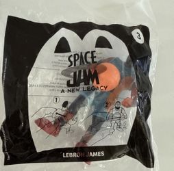 Lebron James 2020 Space Jam A New Legacy McDonald's Happy Meal Toy #3 New In Bag