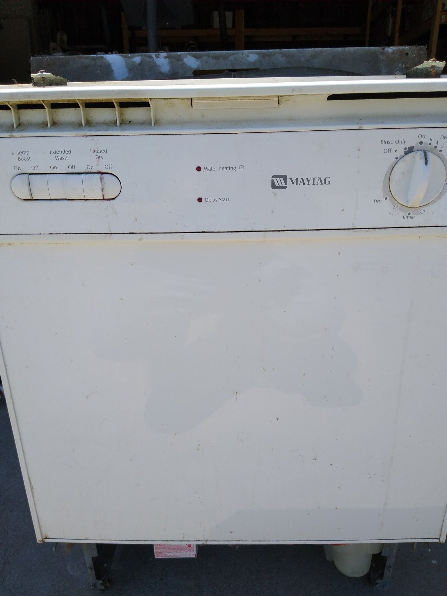 Maytag dishwasher