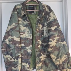 The Hundreds Camouflage Jacket 2XL