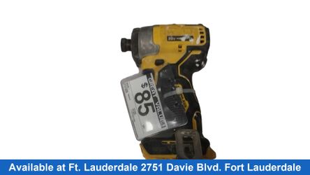 Dewalt Dcf809 Yellow Cordless Impact Drill