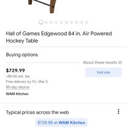 Air Hockey Table