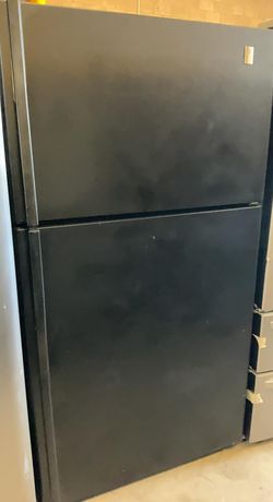 GE  Top Mount Black Refrigerator
