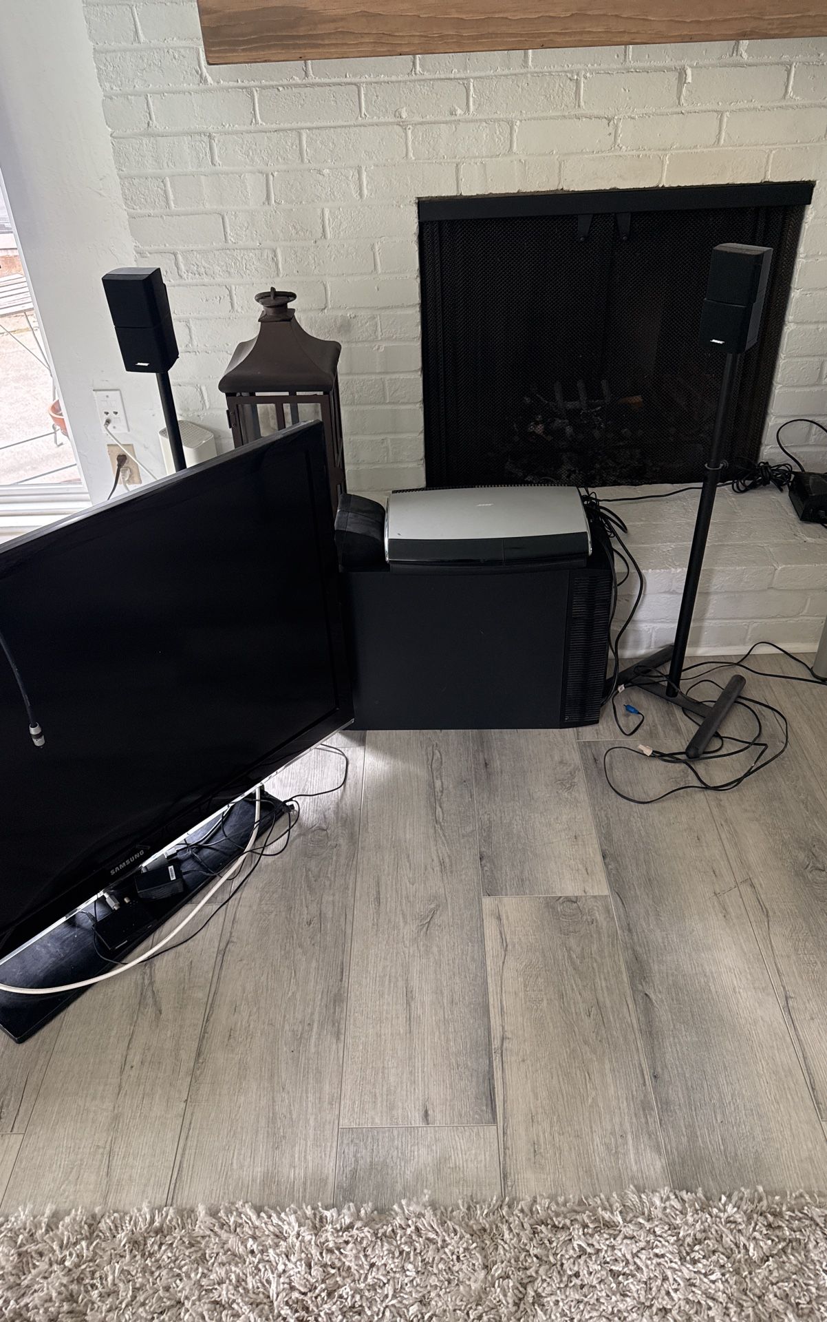Bose System And Samsung 46” TV