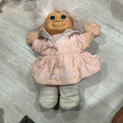 12 Inch Russ Troll In Pink dress