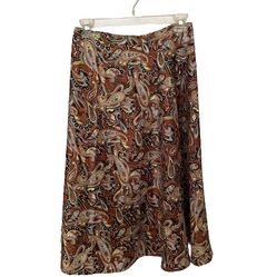 New Handmade 100% Cotton Multicolored Skirt, Sz S/M