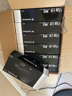 New fosgate 5.25” speakers