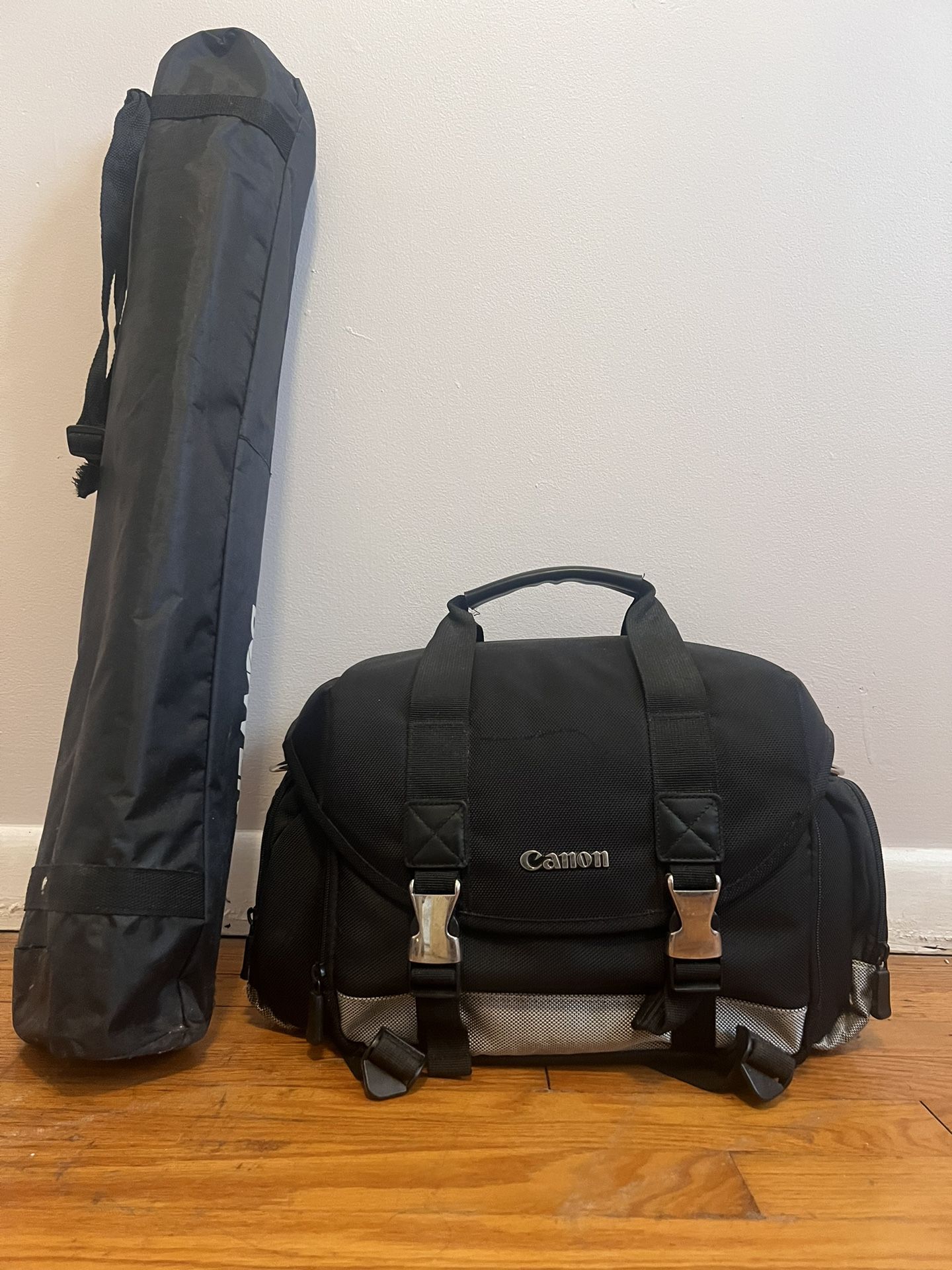 Canon Camera Bag, Tripod, Lens’s etc.