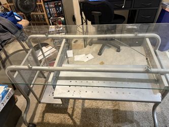 Glass Computer Desk