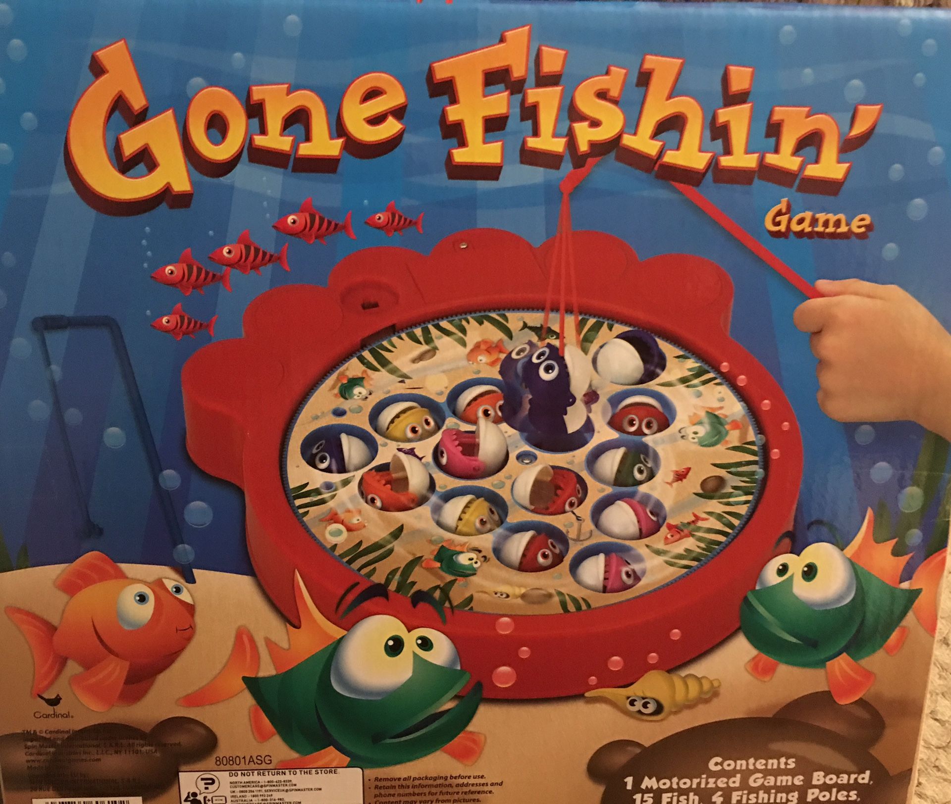 New in box - Gone Fishin’ Game -Plz Read