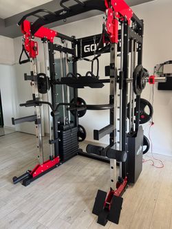 NEW! Smith Machine , Squat Rack , Bench Press , Leg Press , Pulley System Machine For Your Weights