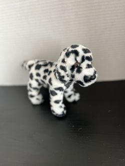 Douglas Cuddle Toy Dalmatian Dog Puppy Plush Stuffed Animal Black White