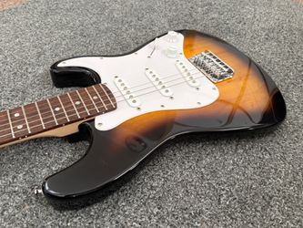 Squier Mini Guitar, fresh pro setup