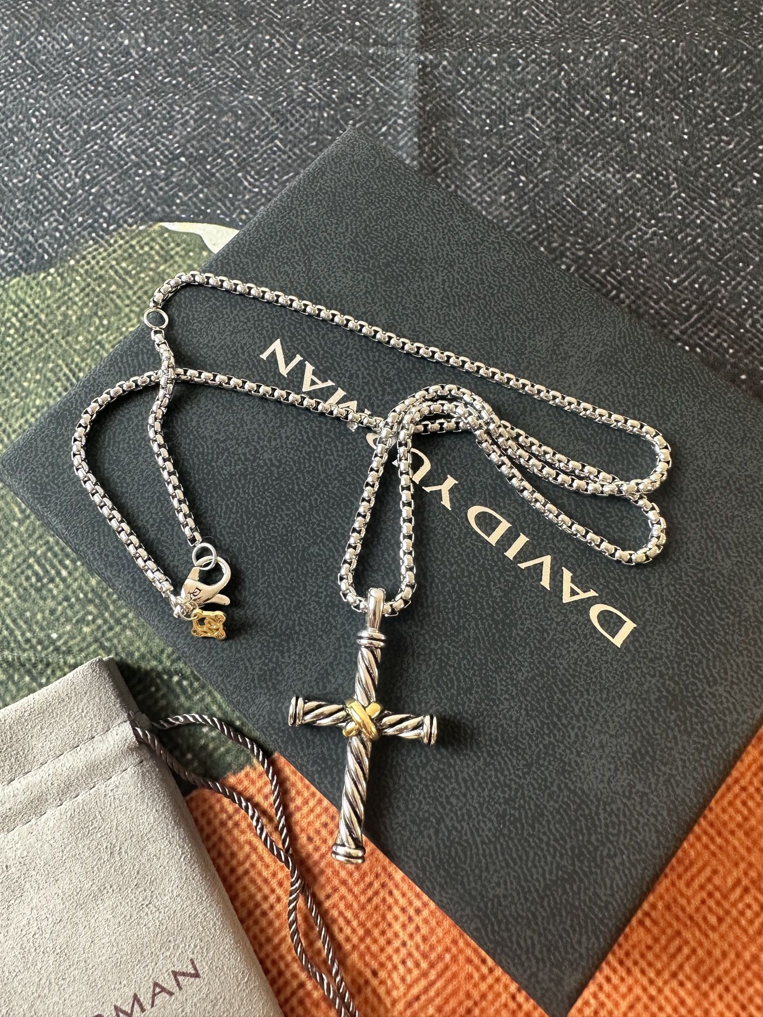 David Yurman Cross Necklace