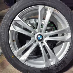 20"new Wheels With New Tires For BMW X5