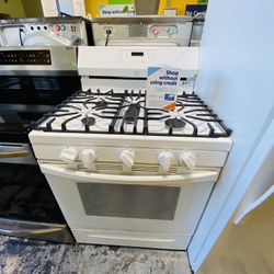 Kenmore White Stove 30” Gas No Credit Needed