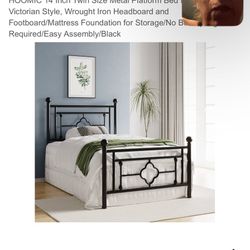 Twin Size Bed 