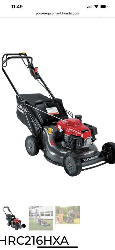 HONDA COMMERCIAL LAWN MOWER