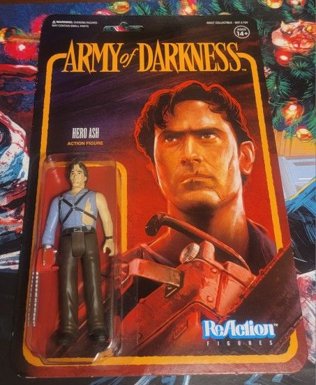 Army of Darkness Hero Ash Super7 Reaction Figure