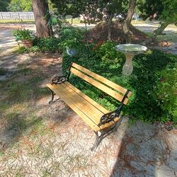 Wooden Garden Bench