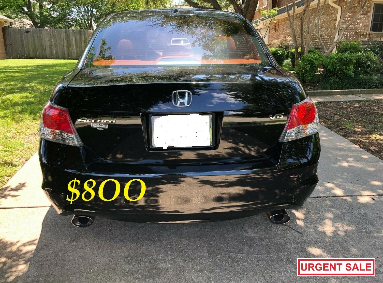 ๐ข๐ฒ8OO I'm selling urgent! 2OO9 Honda Accord Runs and drives great. Clean title in hand! Mechanically perfect! very strong V6๐ข