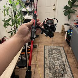 Ugly Stik Carbon 6ft8 Fishing Rod And KastKing Royale 2500 Reel