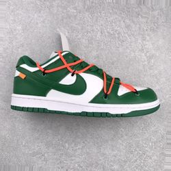Nike Dunk Low Off White Pine Green 8
