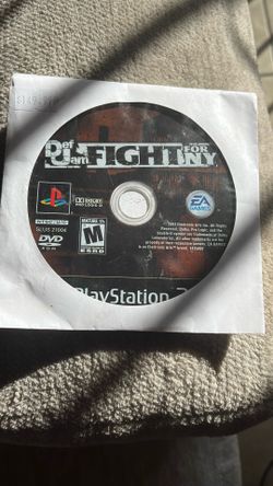 *RARE* Def JAM FIGHT FOR NY PS2