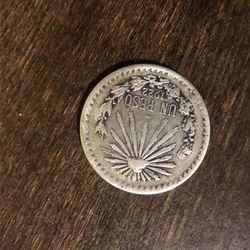 1922 Un Peso Mexicano 