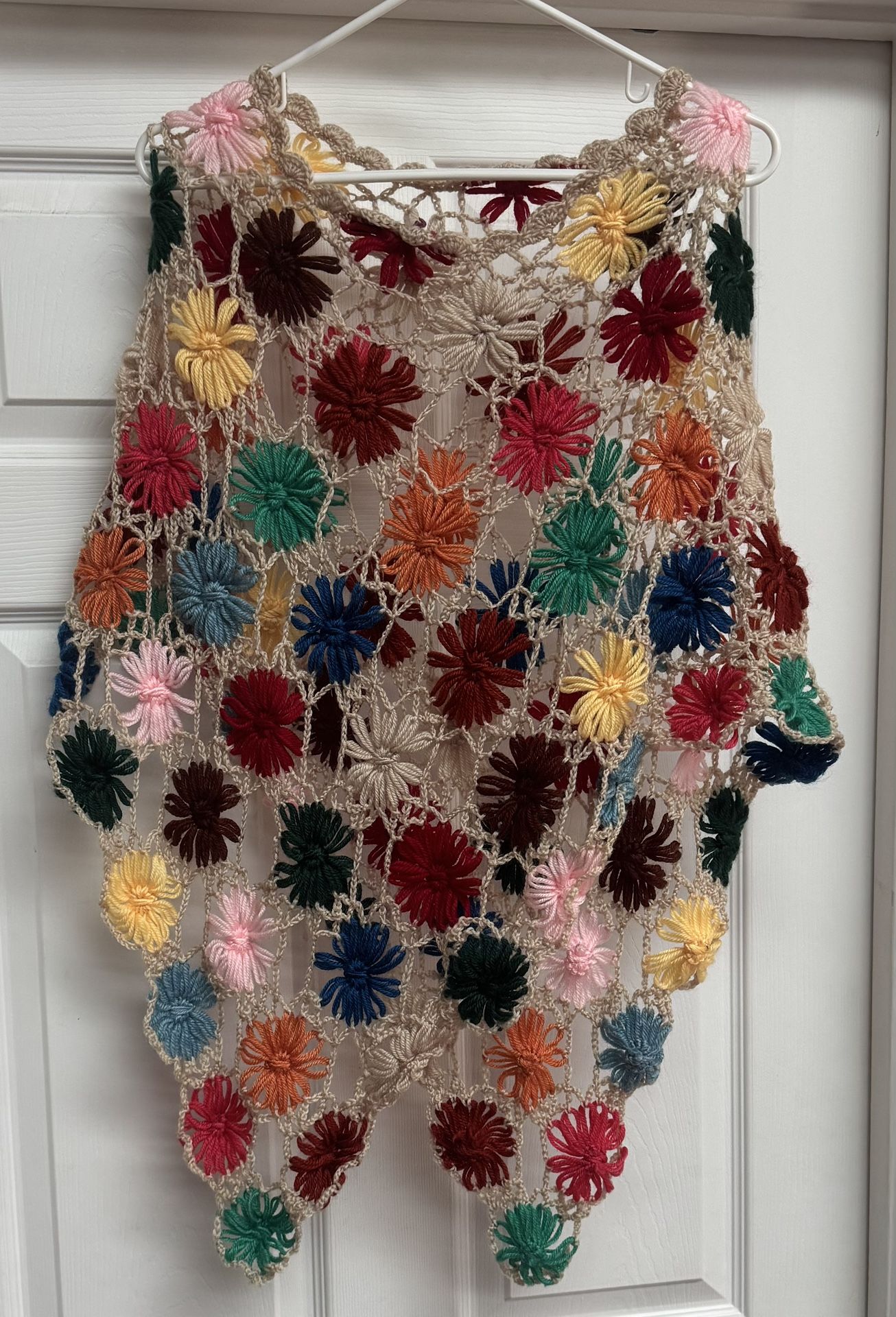 Crochet Granny Square Cardigan One Size Fits Most $10