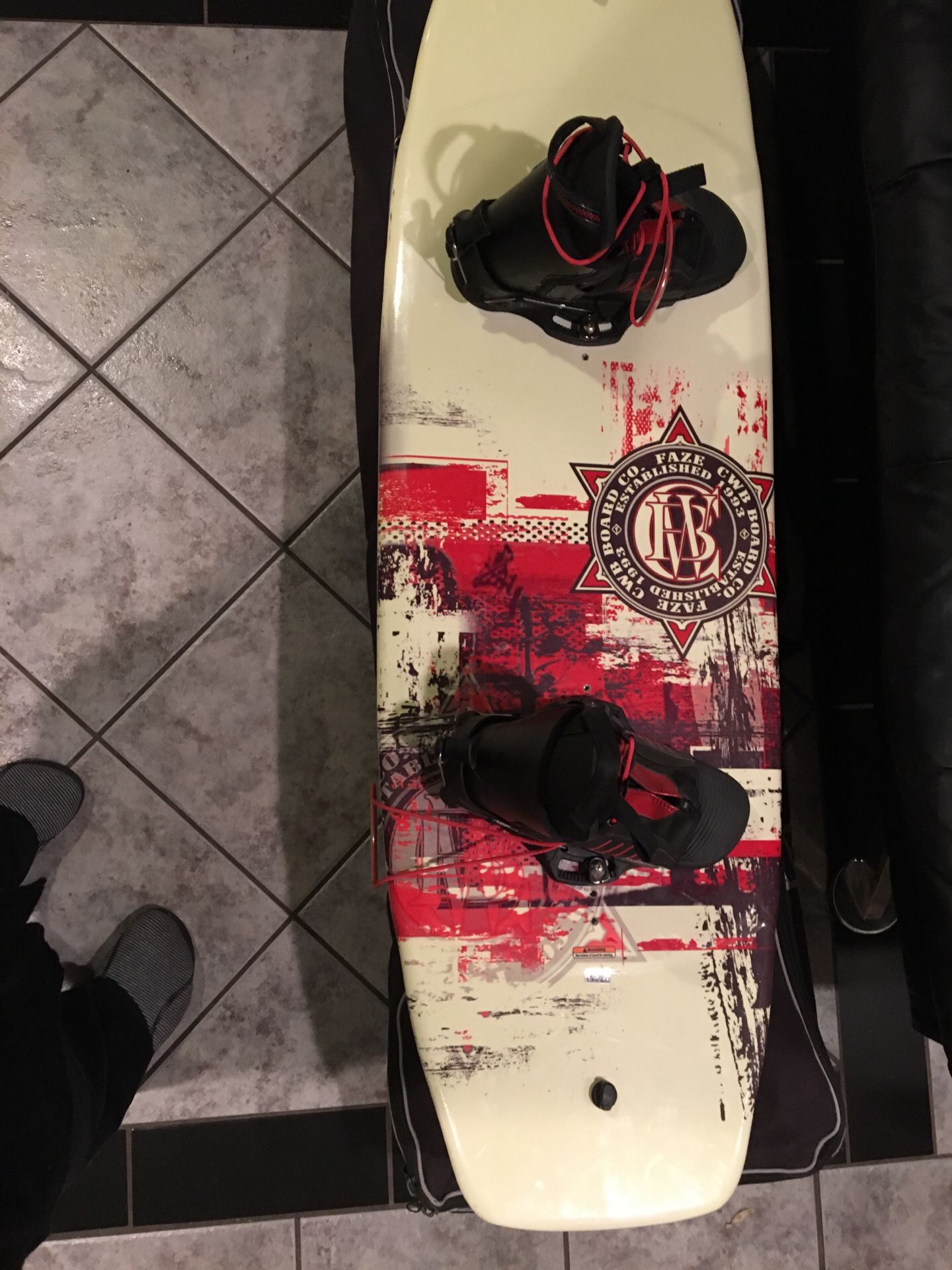 Photo CWB Wakeboard in great shape. No longer have boat due to illness. Have other boards as well.