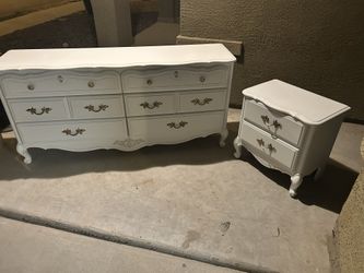 Rustic Dresser And Nightstand