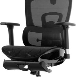 Hbada Ergonomic Office Chair with 3D Adjustable Armrests, Adjustable Lumbar Support High Back for Computer Chair, Big and Tall Mesh Office Chair, Home