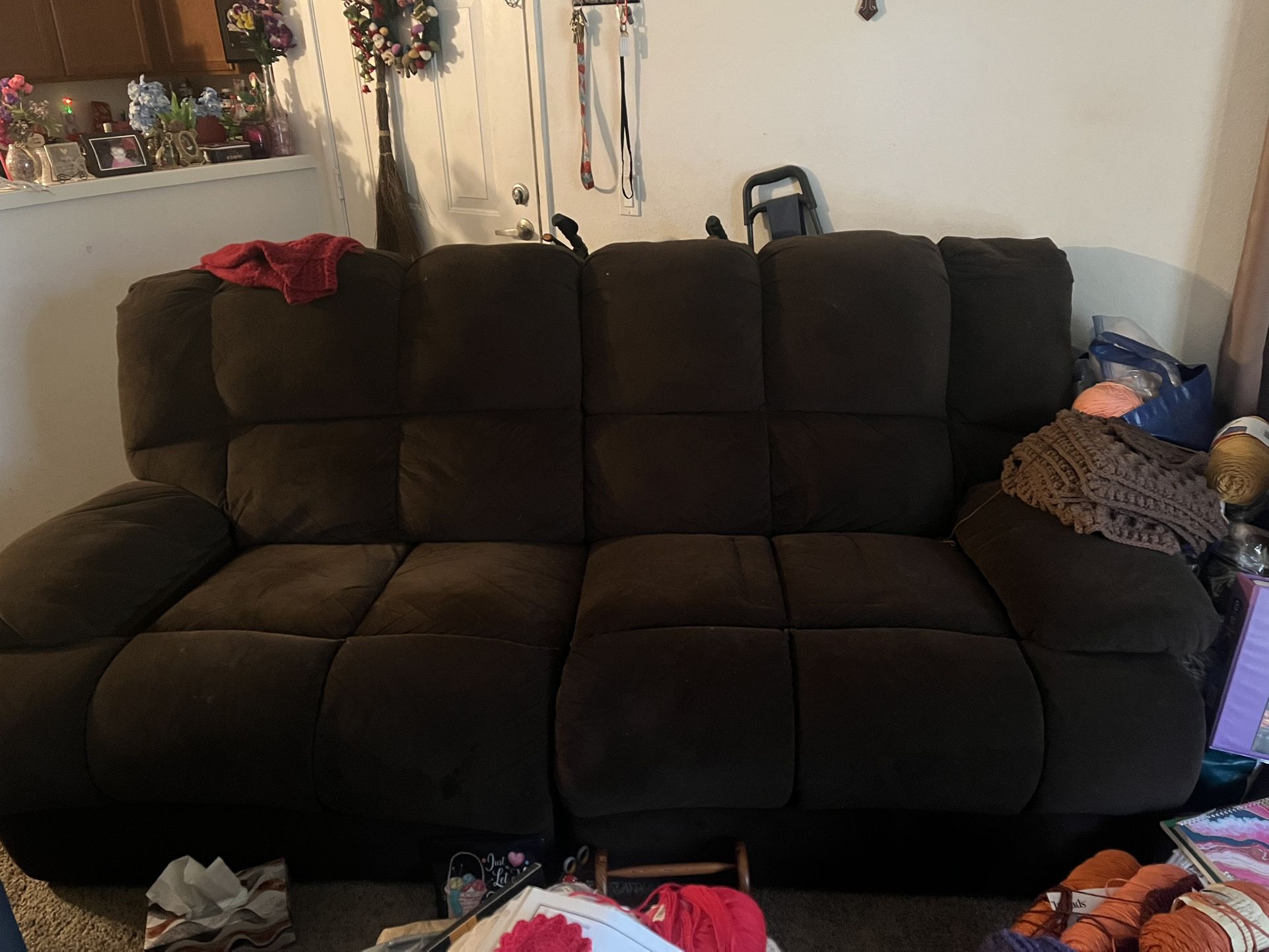 7 Foot Recliner Sofa For Sale