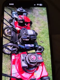 Come get these mowers 40 eacg 100 all 4