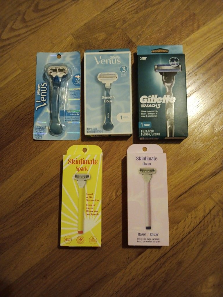 5 For $18 Razors Bundle