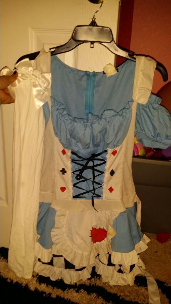 Sexy Alice in Wonderland costume sz: small