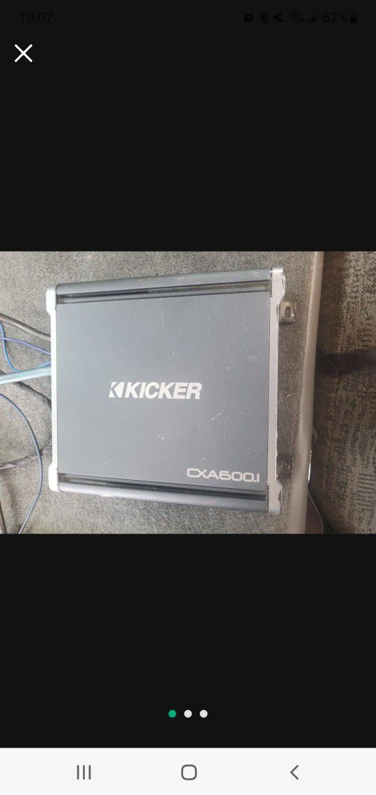 Kicker 600.1 Watts Amp