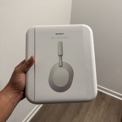 Sony Xm-5 Headphones (beige)