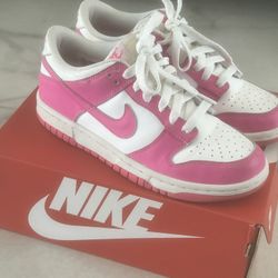 Nike Kids Grade School Dunk Sneakers Pink 5Y
