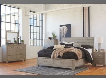 King Bed Frame Nightstand