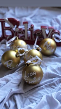 Christmas ornaments bambalinas adornos de navidad