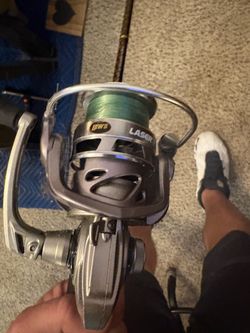 LEWS spinning reel and Daiwa rod
