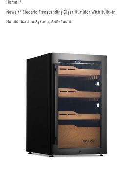 Electric Freestanding Cigar Humidor